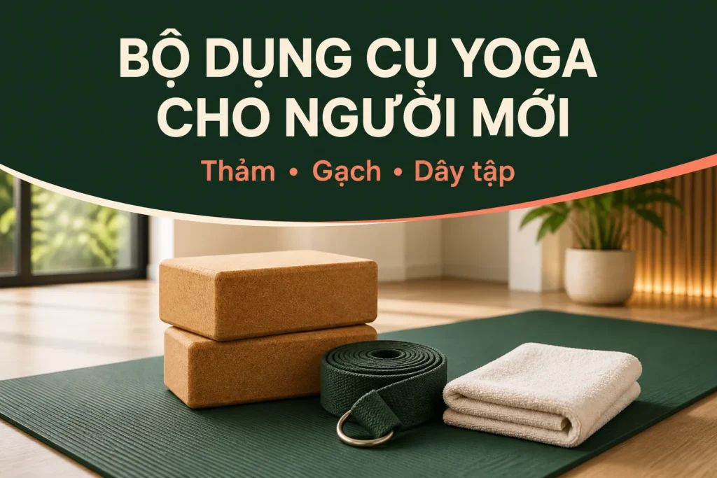 Bộ dụng cụ Yoga cần thiết cho người mới bắt đầu