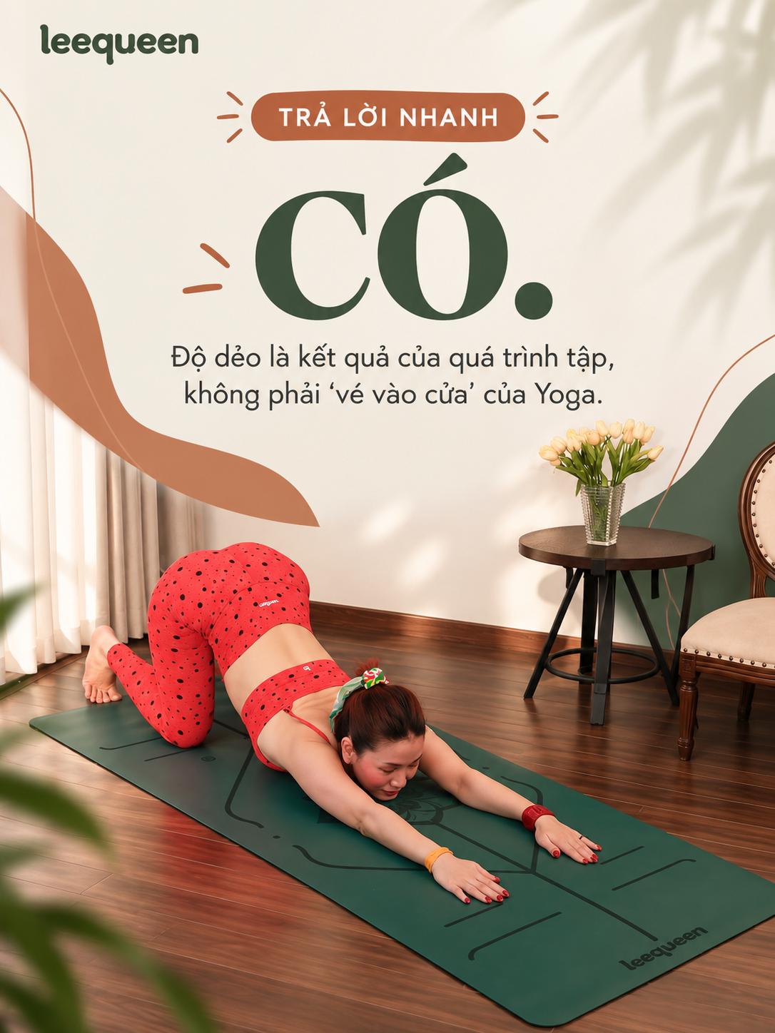 Người mới không cần dẻo sẵn để bắt đầu tập Yoga