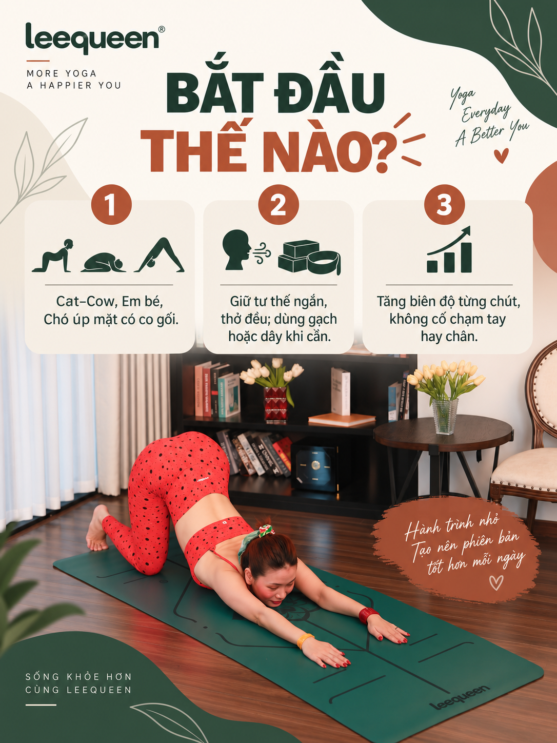 Cách bắt đầu tập Yoga an toàn cho người có cơ thể cứng